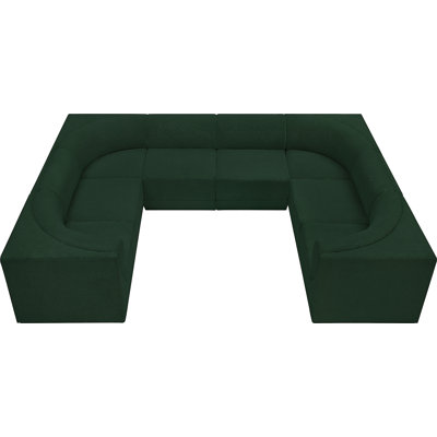 Ollie 8 - Piece Upholstered Sectional