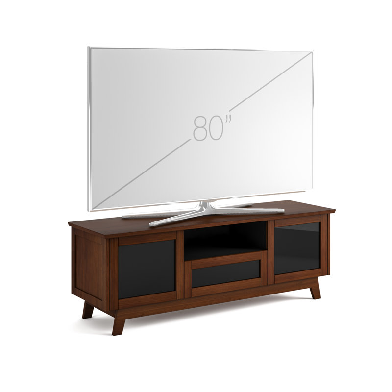 Av Basics Sdav5 Av Cabinet, Medium Walnut