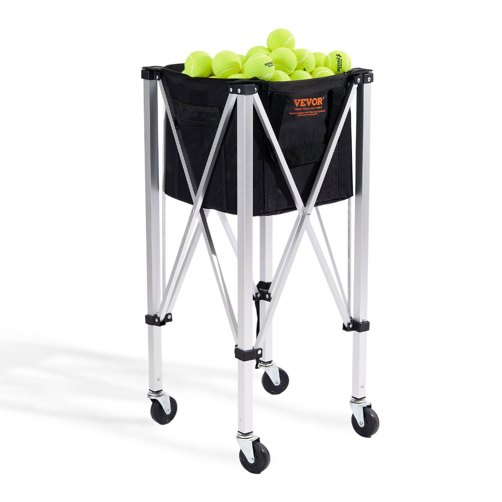 VEVOR Foldable Tennis Ball Hopper, Holds 150 Tennis Balls, Wayfair Canada