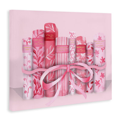 Toile rose pastel, par Nina Jacobs