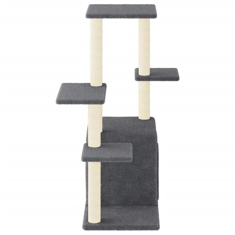 Lincolnton 97.5cm H Cat Tree, Dark Grey