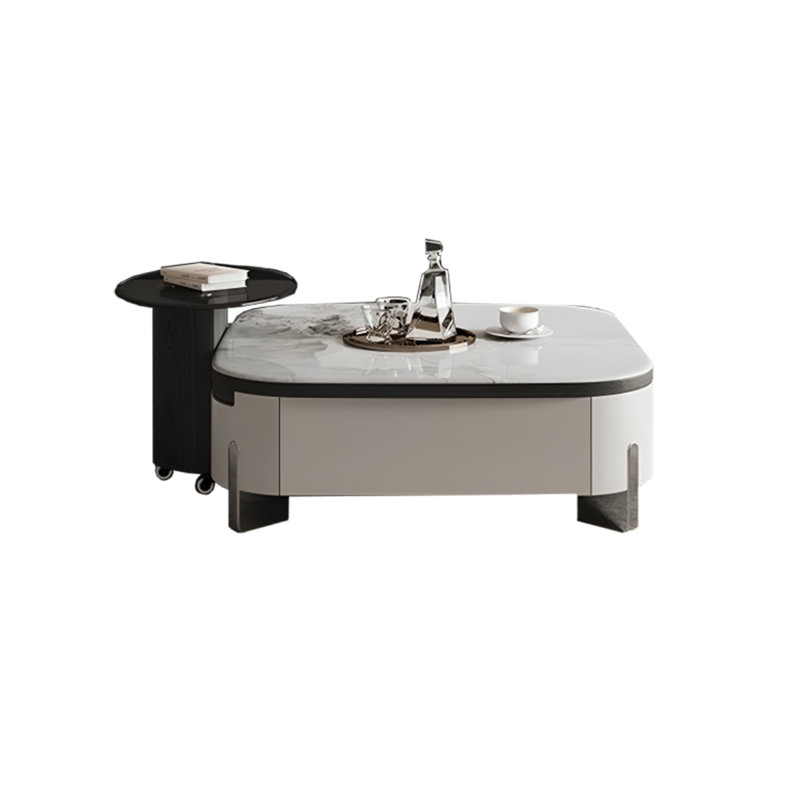 Extendable Marble Coffee Table