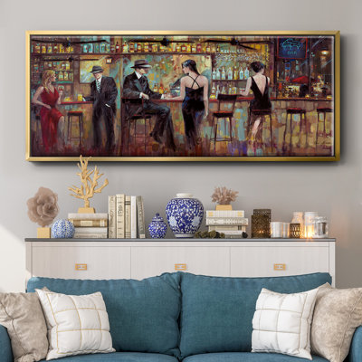 Happy Hour - toile encadrée