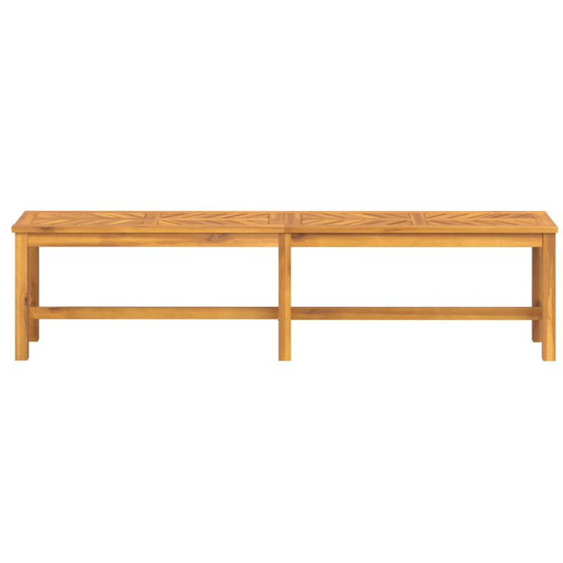 Karren Solid Wood Outdoor Bench, 45 cm H x 180 cm W x 35 cm D