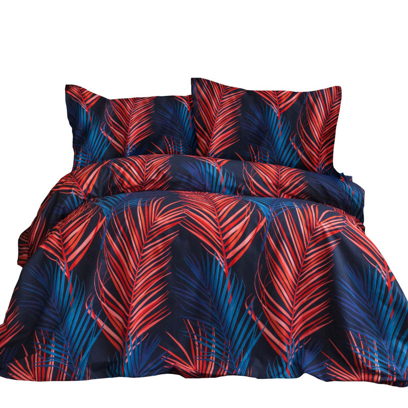 Cotton Duvet Cover Set with Pillow Shams Included