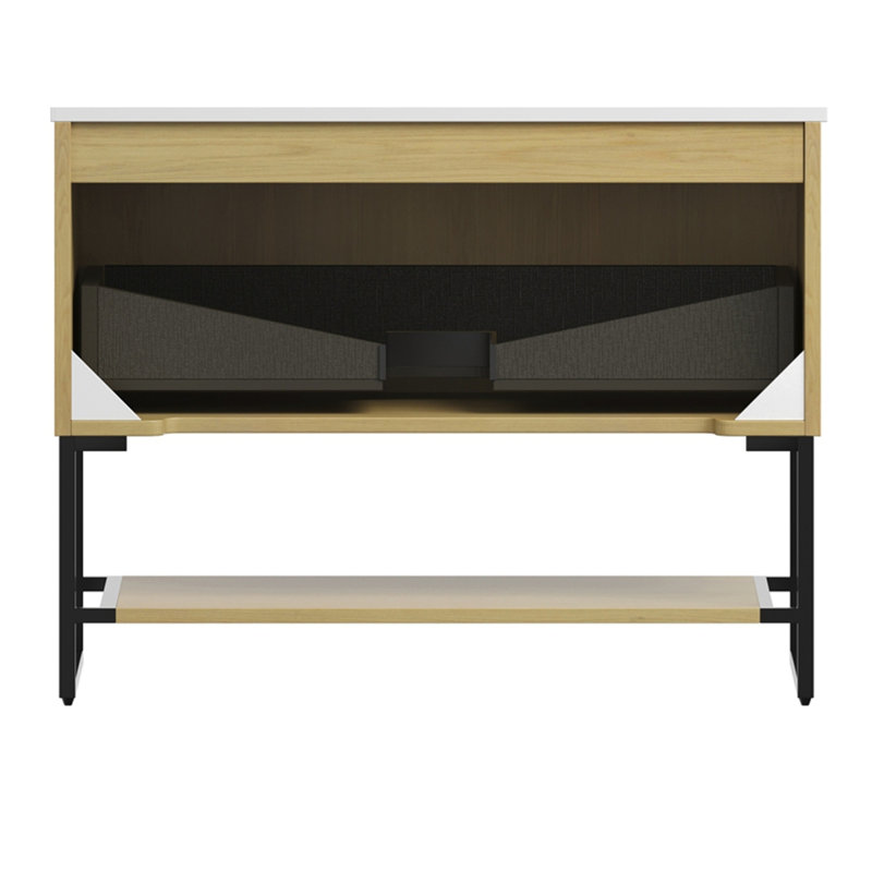 Armoire autoportante en contreplaqué YOLAN, 35"