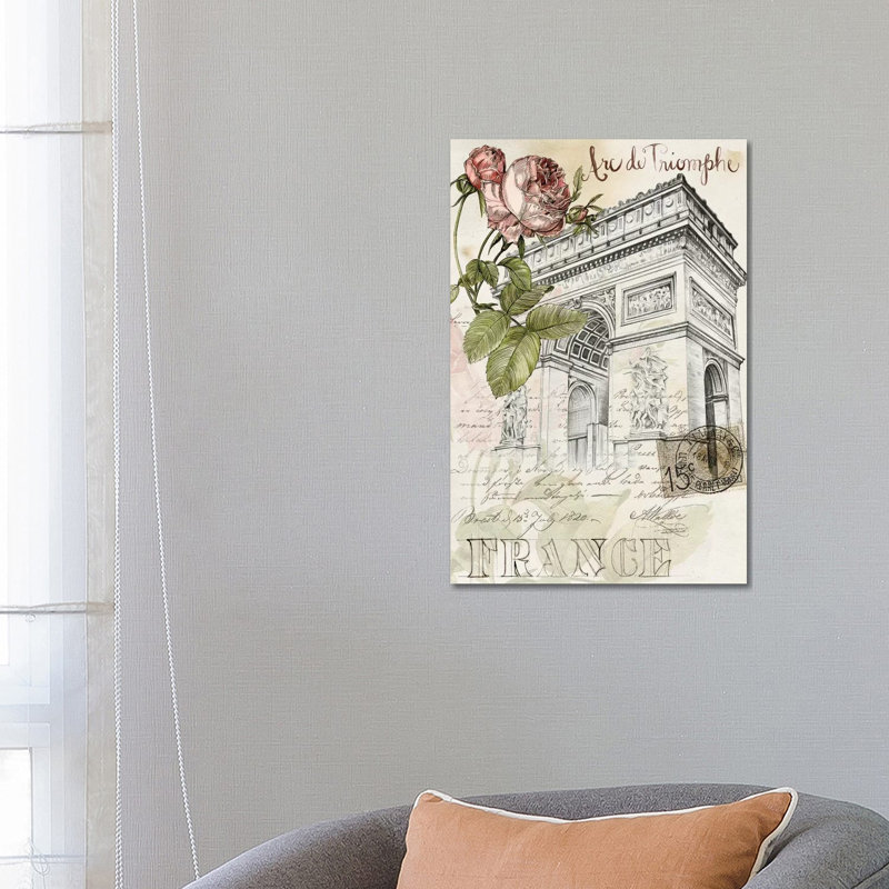 Paris Sketchbook II by Jennifer Paxton Parker - Wrapped Canvas Print