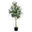 Olive artificielle 48 po avec doublure en pot