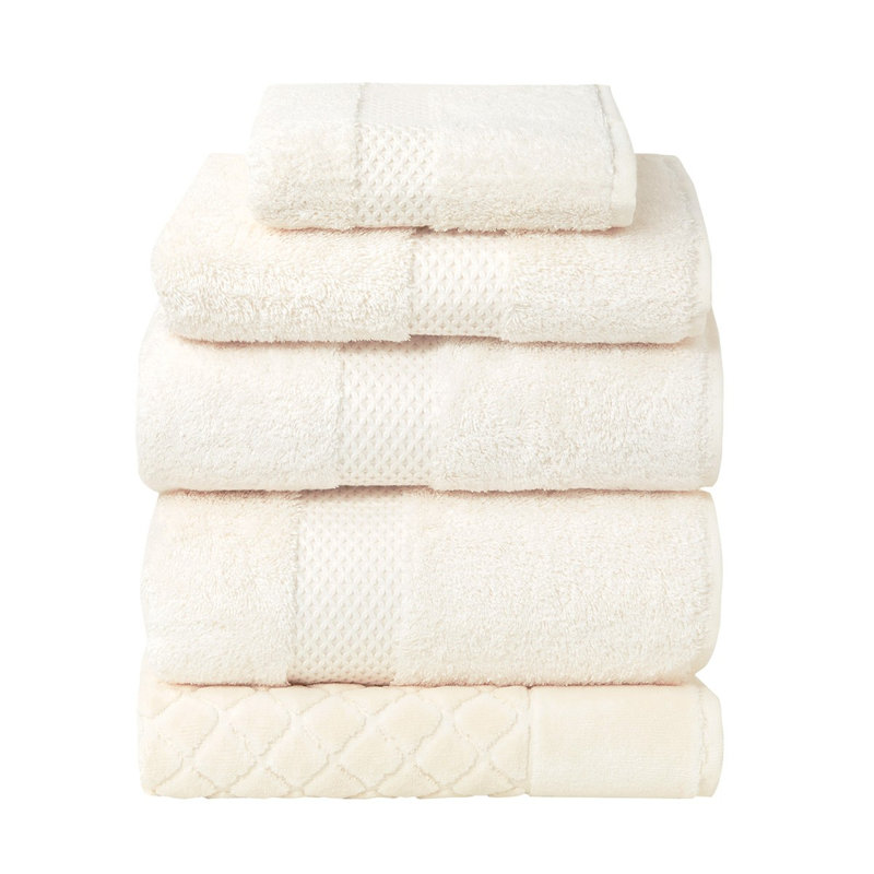 Etoile Washcloth Set, Nacre