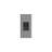 Badeloft Square Stone Resin Freestanding Pedestal Bathroom Sink SB-01-MGRY in Matte Gray-71525565
