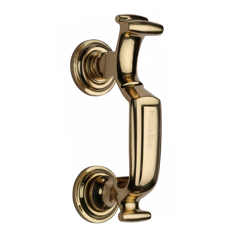 Heritage Brass Heritage Doctor Knocker, Polished Brass