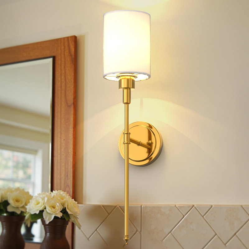 24.6'' Rechargeable Wall Sconce With Timer