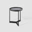 Akay Glass Top End Table-70211112-70211113