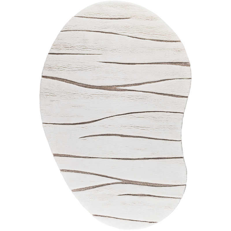 Vail Nettle Shaped Area Rug, Novelty 9' x 12'
