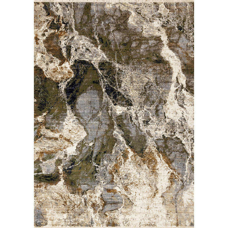 Tapis antidérapant Nalae, Rectangle 5 pi 3 po x 7 pi 10 po