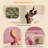 Multiple Level Cat Tree with Scratching Posts-888724541