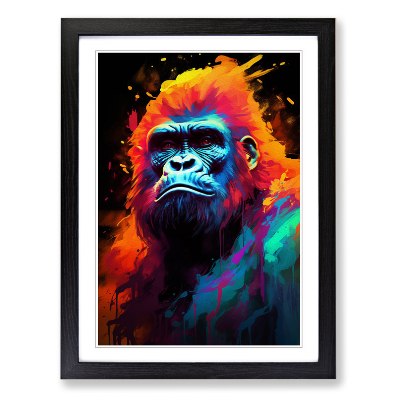 Gorilla Digital - Framed Print