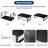 Monitor Stand Riser, Height Adjustable Laptop Stand, Computer Monitor Stand For Monitor, Computer,Laptop,Printer (Black)