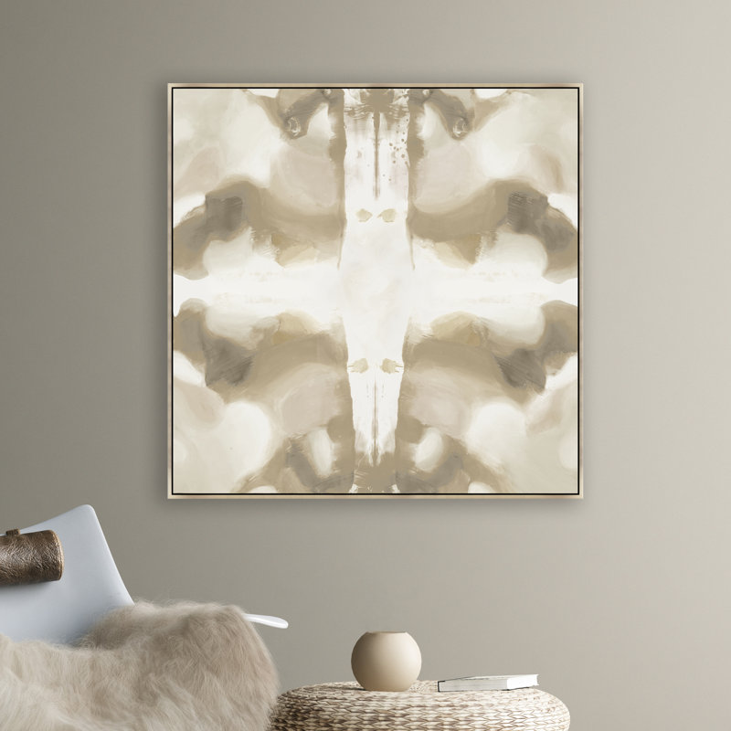 Decalcomanie I Print by Giselle Kelly, 25.5" H x 25.5" W, Image Gel Brush