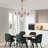 8 Light Modern Luxury LED Crystal Chandelier