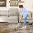 Golden Mist Abstract Distressed Machine Washable Area Rug-743976919