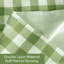 Nappe PEVA imperméable Buffalo Gingham avec envers en flanelle, repas intérieur et extérieur-131239451-131239452