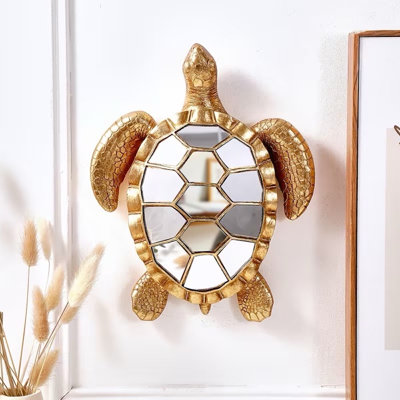 Miroir d'appoint mural miroir miroitant Safari Glam