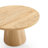 Astromeritis 29"W Round Pedestal Coffee Table-1642925522-1642925521