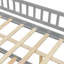 Full Size Wooden House Bed with Trundle-1211326342-1211326349