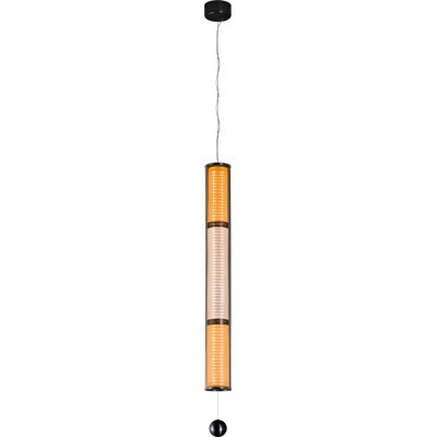 Luminaire suspendu cylindrique 1 lumière DEL Keshanda