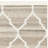 Towles Natural Hand Woven Wool/Viscose/Cotton Geometric Rug in Ivory/Light Gray-1007380700