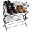 9 Pair Stackable Shoe Rack