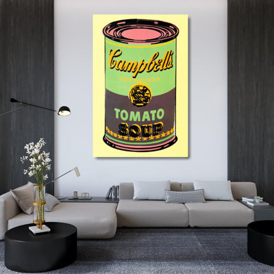 Campbell's Soup Can, 1965 (green and purple)