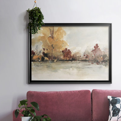 The Autumn View I-Framed Gallery Wrapped Canvas