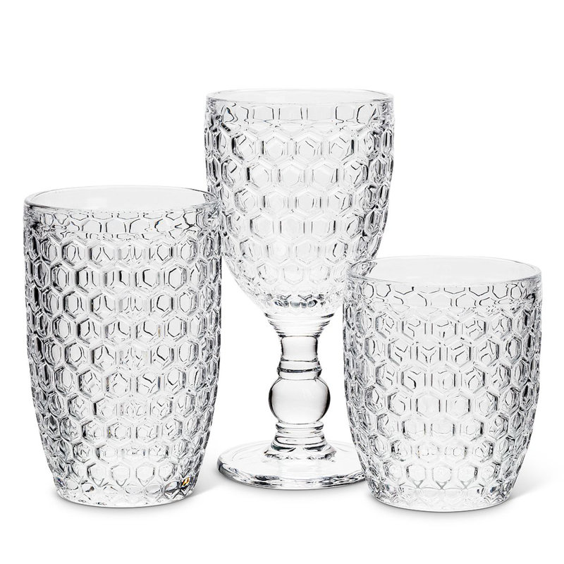 10 oz. Drachten Honeycomb Verre à boire