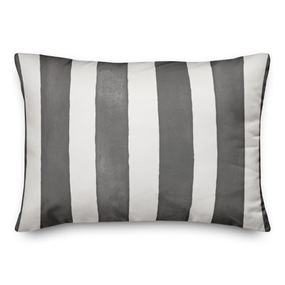 Striped Outdoor Throw Pillow