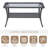 Heritage Haven 8-Pieces PE Wicker Outdoor Patio Conversation Set With 6" Thickness Cushions-314771024