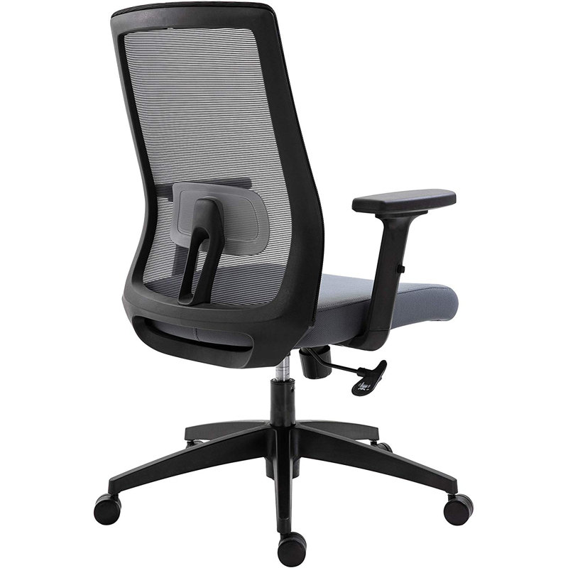 Kiska Mesh Office Chair, High Back, Grey