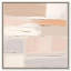 Art abstrait sur toile neutre de rosé crème par III -713197153-727689112-715188721