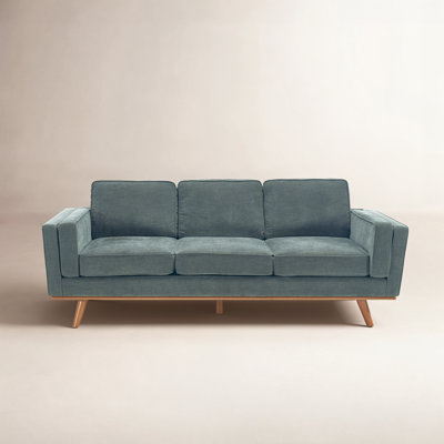Estes 89.76'' Square Arm Sofa