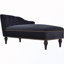 Chaise longue capitonnée avec garniture cloutée-1436176928