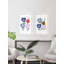 Flowers Are Friends - 2 Piece Single Picture Frame Painting Set-1786675634