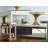 39'' Solid Wood Top Console Table