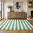Premium Machine Washable Dream Shag ADS528 Striped Rug-1858973590-1858973584