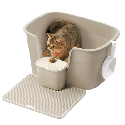 Polypropylene Litter Box with Scoop