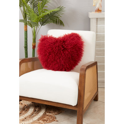 Mongolian Lamb Pillows Throw Pillow