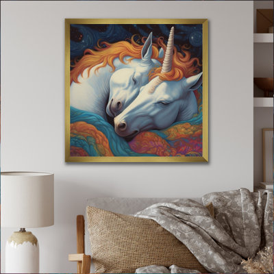 " Cute Unicorns Sleeping Together "