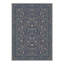Tapis d'intérieur bleu floral lavable à la machine avec envers antidérapant Auraflora-128992650