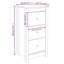 Mabe 40cm Solid Wood Sideboard-116995248