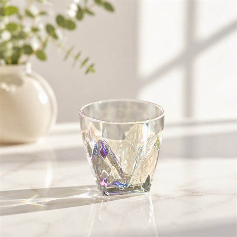 Ensemble de 4 verres à boire en acrylique (266 ml)